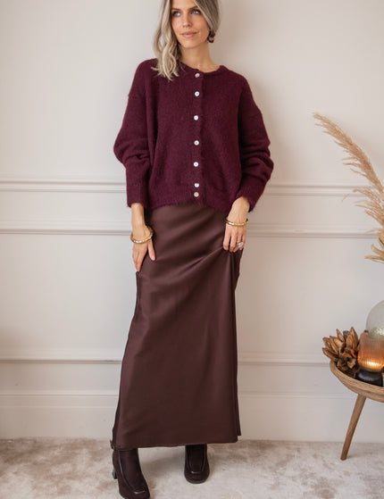 Silkylicious Choco - Maxi Skirt