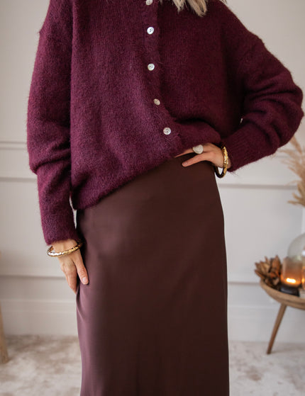 Silkylicious Choco - Maxi Skirt