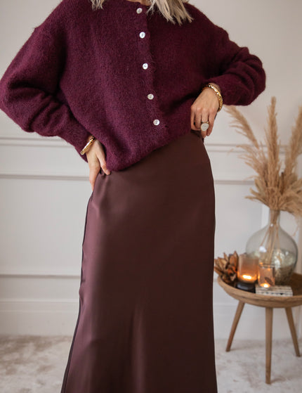 Silkylicious Choco - Maxi Skirt