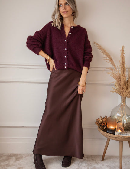 Silkylicious Choco - Maxi Skirt