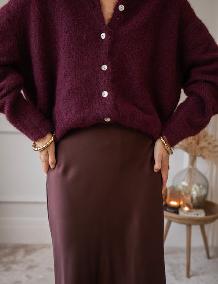 Silkylicious Choco - Maxi Skirt