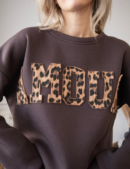 Amour Wild Dark Brown - Sweater