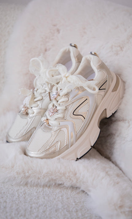 Treasure Walks Gold/Beige - Sneakers