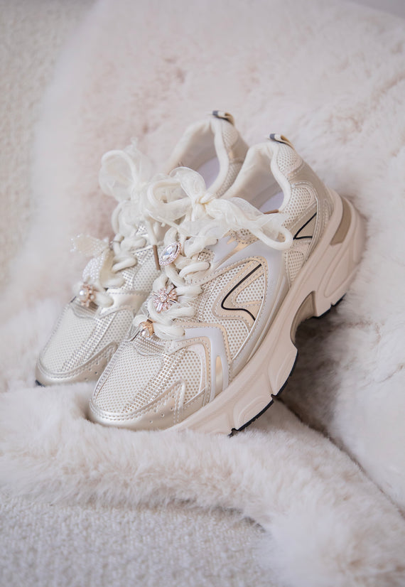 Treasure Walks Gold/Beige - Sneakers