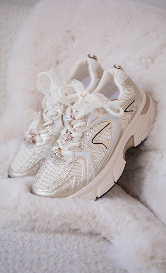 Treasure Walks Gold/Beige - Sneakers