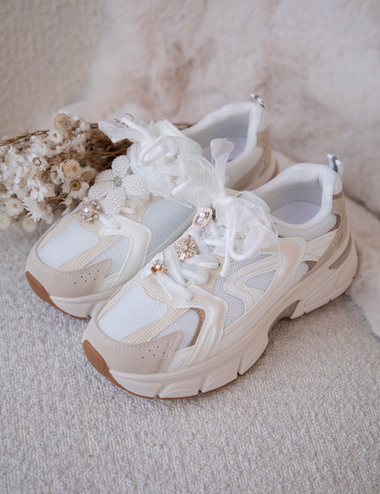 Treasure Walks White/Beige - Sneakers