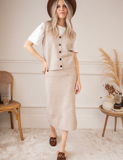 Essence Of Fall Café Au Lait - Skirt