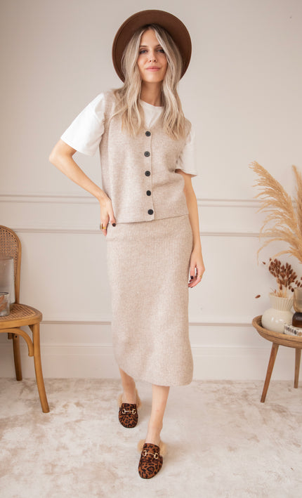 Essence Of Fall Café Au Lait - Skirt