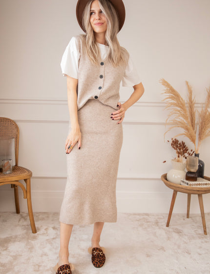 Essence Of Fall Café Au Lait - Skirt