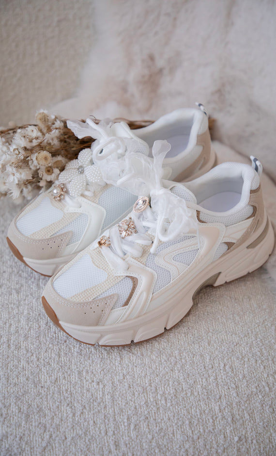 Treasure Walks White/Beige - Sneakers