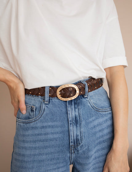 Touch Of Twist  Dark Brown - Riem