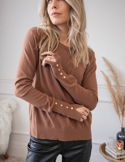 Get Your Basic Caramel - Sweater