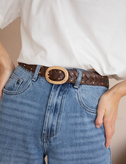 Touch Of Twist  Dark Brown - Riem