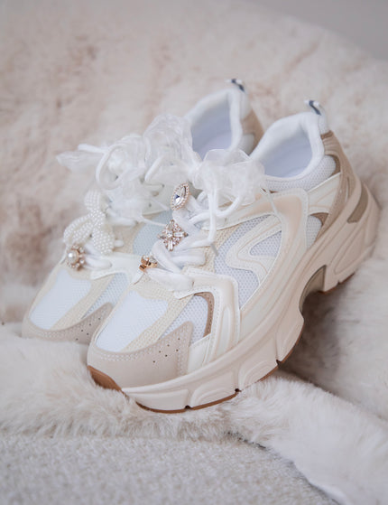 Treasure Walks White/Beige - Sneakers