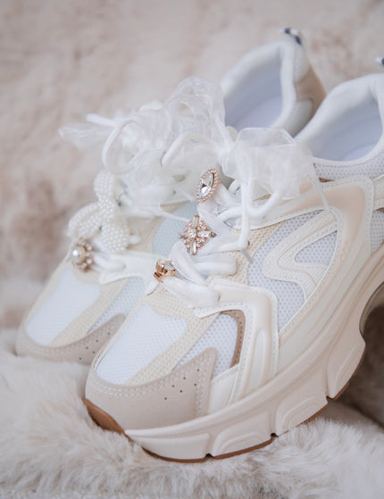 Treasure Walks White/Beige - Sneakers
