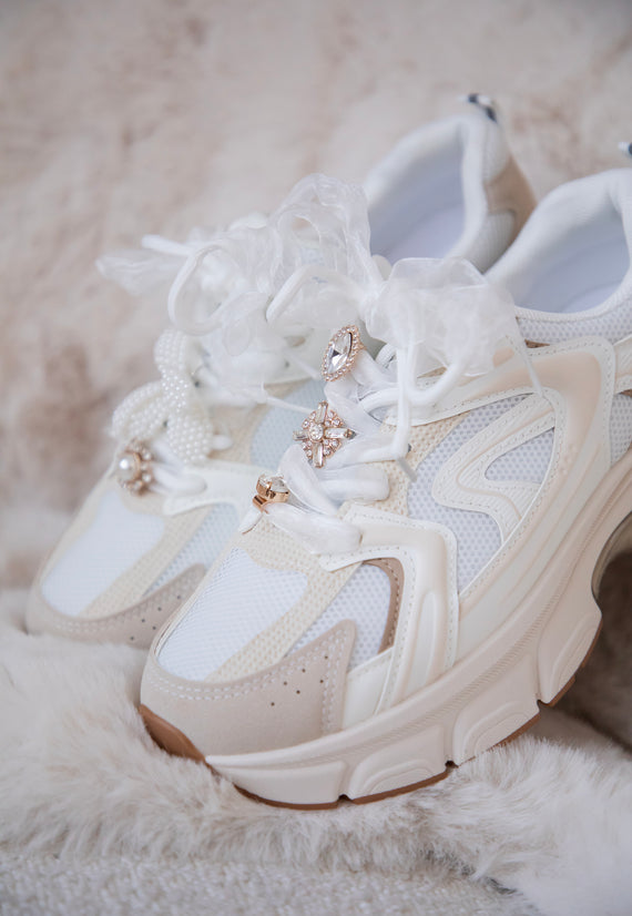 Treasure Walks White/Beige - Sneakers