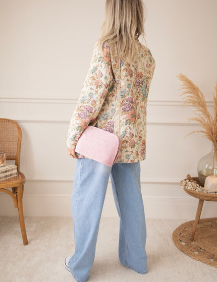 Rosy Belle Beige/Pink - Blazer