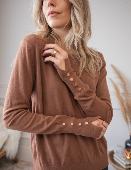 Get Your Basic Caramel - Sweater