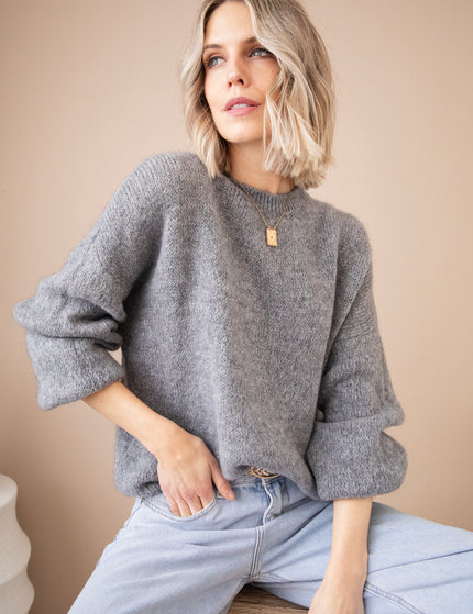 Pullover - Myla - Grau