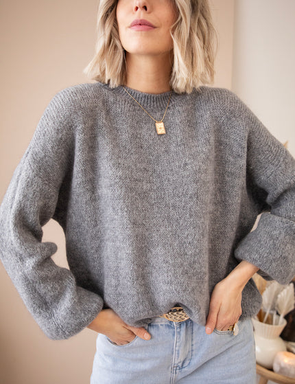 Pullover - Myla - Grau