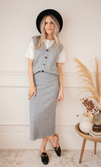 Essence Of Fall Grey - Skirt 