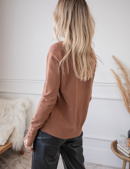 Get Your Basic Caramel - Sweater