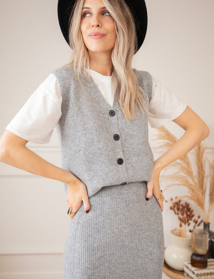 Essence Of Fall Grey - Cardigan