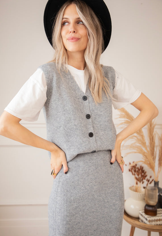 Essence Of Fall Grey - Vest