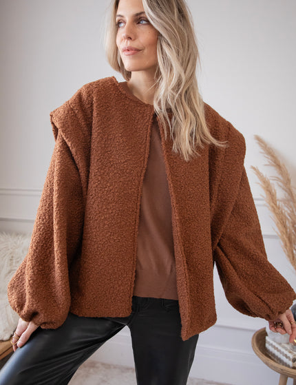 Kyra Teddy Caramel - Jacket