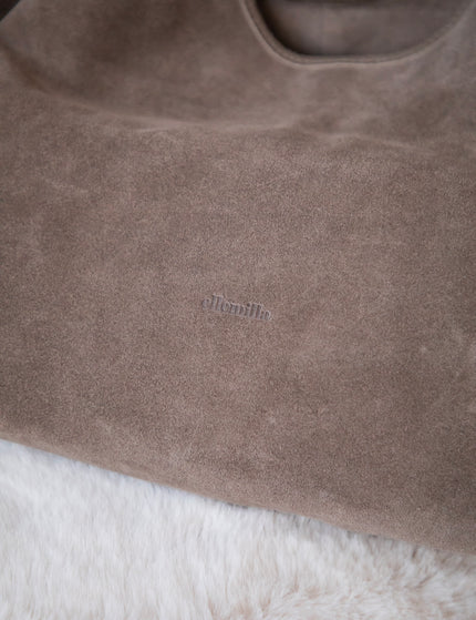 Syma Suede Taupe - Handtas