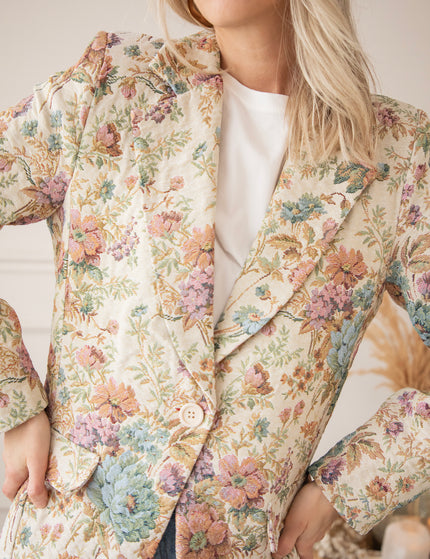 Rosy Belle Beige/Pink - Blazer