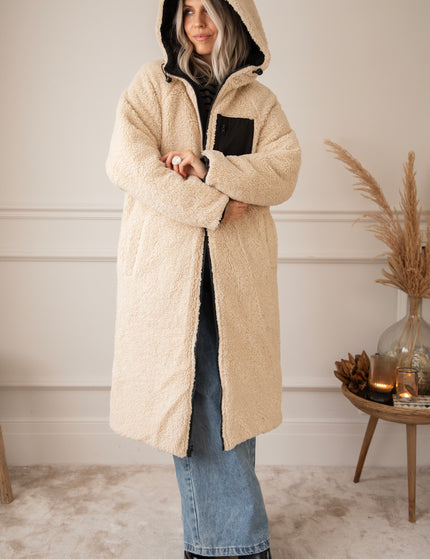 The Reversible Black/Beige - Coat