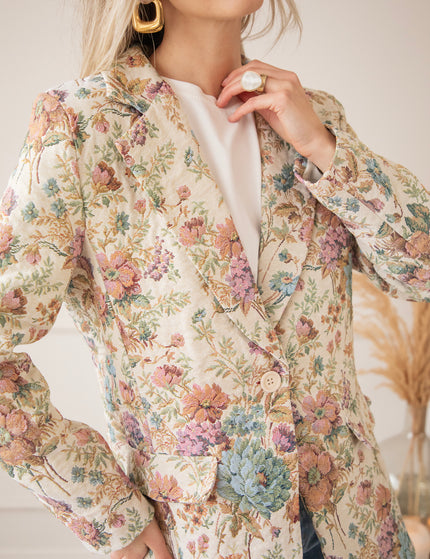 Rosy Belle Beige/Pink - Blazer