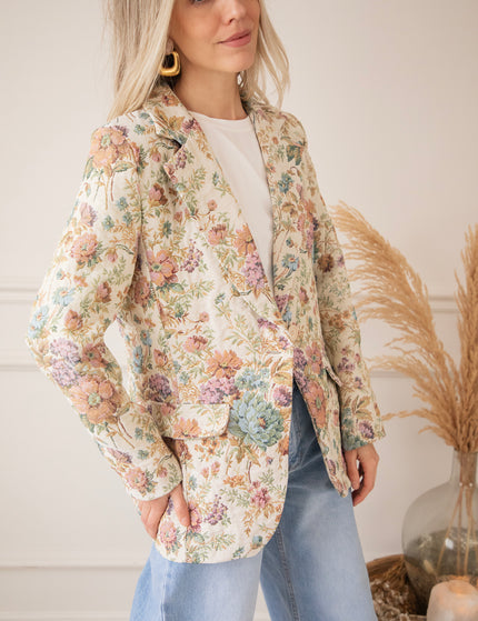 Rosy Belle Beige/Pink - Blazer