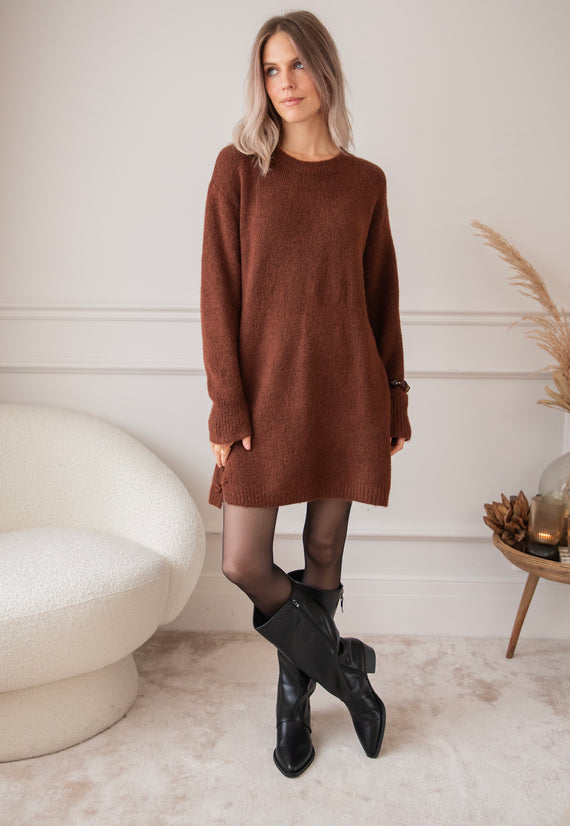 Coziya Choco - Sweater Dress