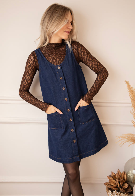 Vera Mae Dark Blue - Dress