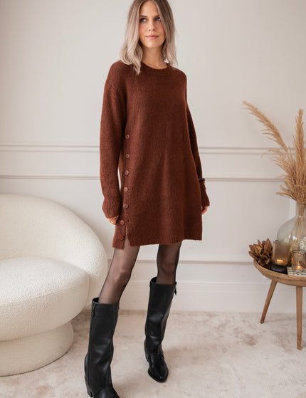 Coziya Choco - Sweater Dress