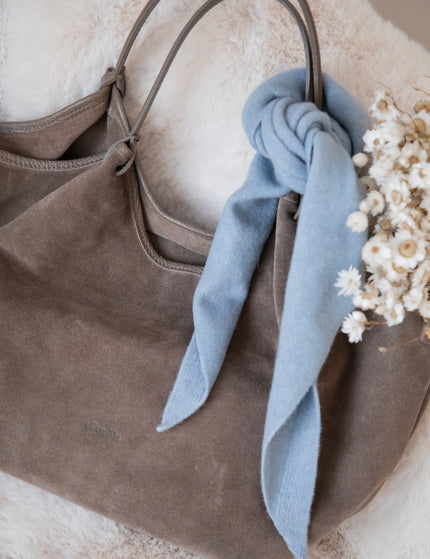 Syma Suede Taupe - Handtas