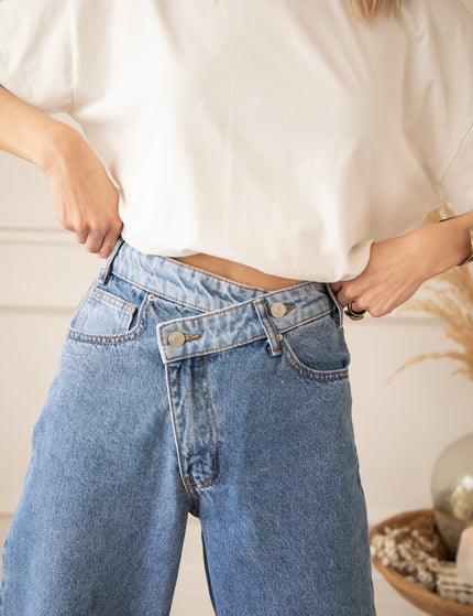 Taille With A Twist Cool Blue - Jeans