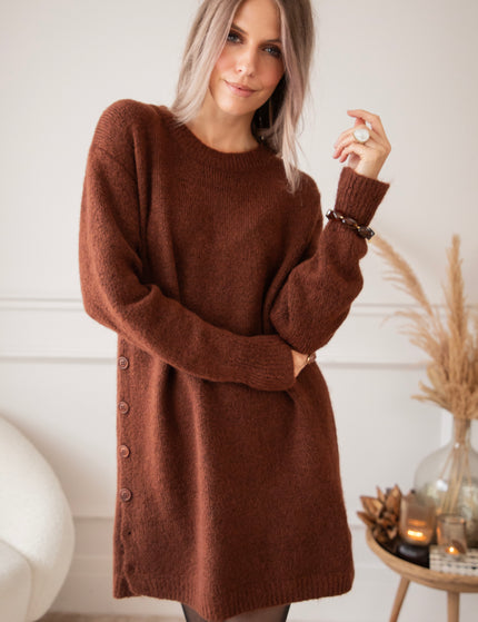 Coziya Choco - Sweater Dress