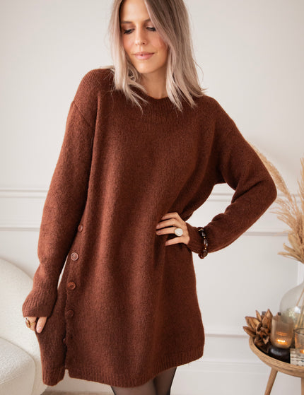 Coziya Choco - Sweater Dress