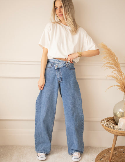 Taille With A Twist Cool Blue - Jeans