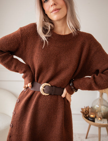 Coziya Choco - Sweater Dress