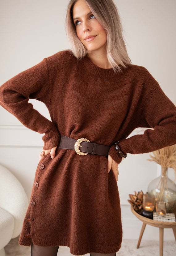 Coziya Choco - Sweater Dress