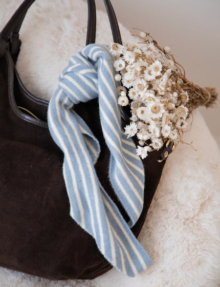 Frosty Stripes Sky Blue - Sjaal