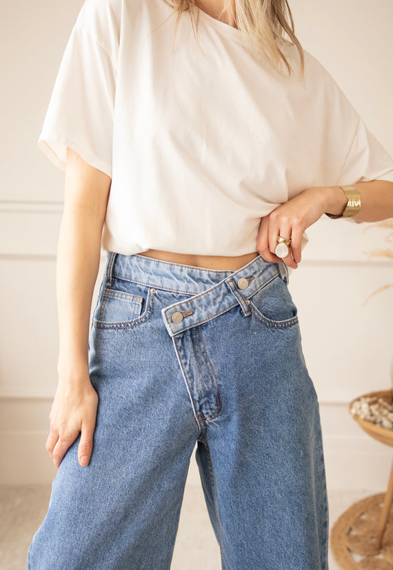 Taille With A Twist Cool Blue - Jeans