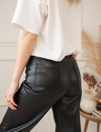 Leatherally Black - Broek