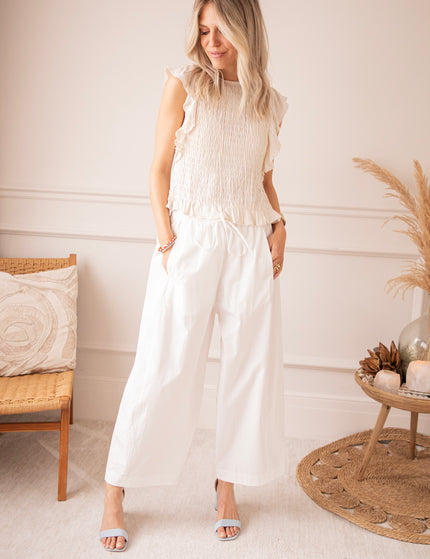 Cloud Walk White - Pants