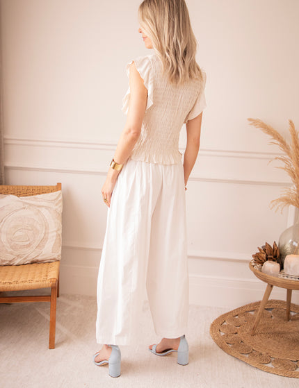 Cloud Walk White - Pants
