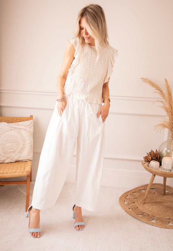 Cloud Walk White - Pants
